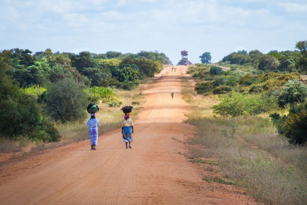 A snapshot of rural Mozambique.