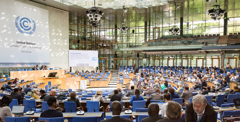 Climate meeting plenary